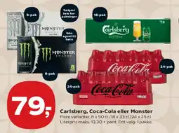 SuperBrugsen Monster energidrik (8-pak) tilbud