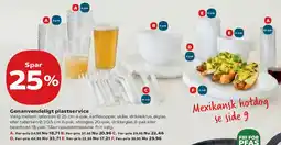 SuperBrugsen Genanvendeligt plastservice tilbud