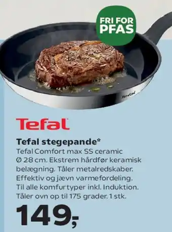 SuperBrugsen Tefal stegepande tilbud