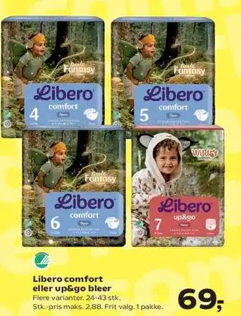 SuperBrugsen Libero comfort eller up&go bleer tilbud