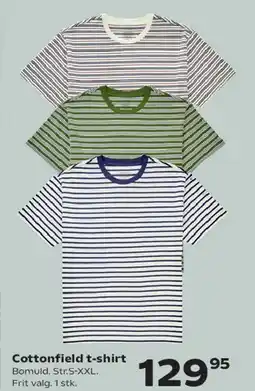 SuperBrugsen Cottonfield t-shirt tilbud