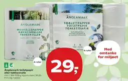SuperBrugsen Änglamark toiletpapper / køkkenrulle tilbud