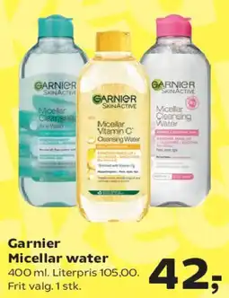 SuperBrugsen Garnier Micellar water tilbud