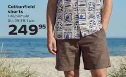 SuperBrugsen Cottonfield shorts tilbud