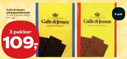 SuperBrugsen Galle & Jessen pålægschokolade tilbud