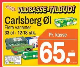 ABC Lavpris Carlsberg Øl tilbud