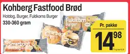 ABC Lavpris Kohberg Fastfood Brød tilbud