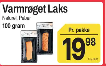 ABC Lavpris Varmrøget Laks tilbud