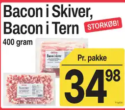 ABC Lavpris Bacon i Skiver, Bacon i Tern tilbud