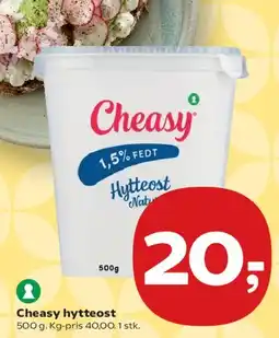 Kvickly Cheasy hytteost tilbud