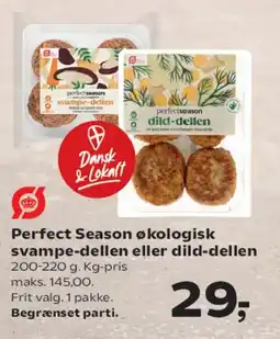 Kvickly Perfect Season økologisk svampe-dellen eller dild-dellen tilbud