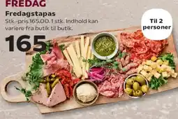 Kvickly Fredagstapas tilbud