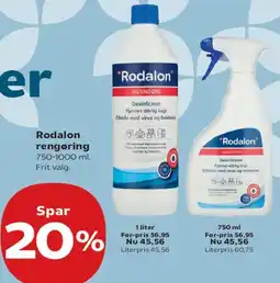 Kvickly Rodalon rengøring tilbud