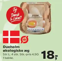 Kvickly Dueholm økologiske æg tilbud