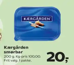 Kvickly Kærgården smørbar tilbud