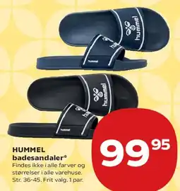 Kvickly HUMMEL badesandaler tilbud