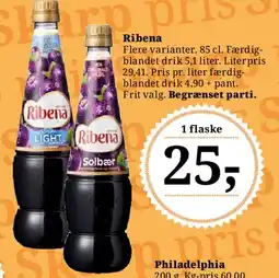 Dagli'Brugsen Ribena tilbud