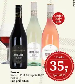 Dagli'Brugsen Fuoco (vin) tilbud