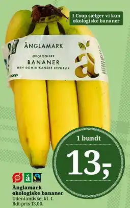 Dagli'Brugsen Änglamark økologiske bananer tilbud