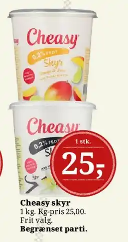 Dagli'Brugsen Cheasy skyr tilbud