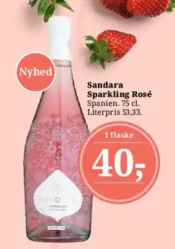 Dagli'Brugsen Sandara Sparkling Rosé tilbud