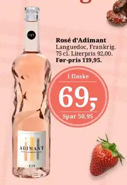 Dagli'Brugsen Rosé d'Adimant tilbud