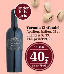 Dagli'Brugsen Veronia Zinfandel tilbud