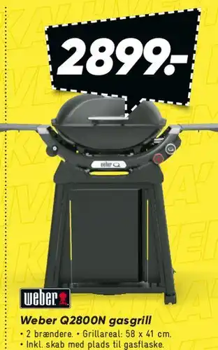 Weber Q2000 gasgrill