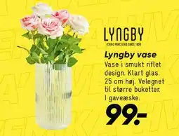 Bilka Lyngby vase tilbud
