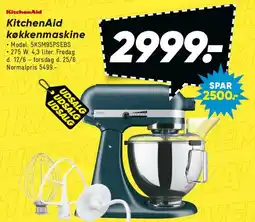 Bilka KitchenAid køkkenmaskine tilbud