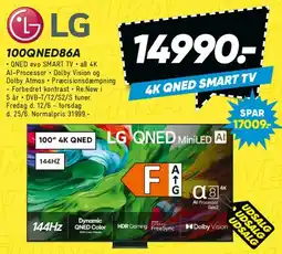 Bilka LG 100QNED86A 4K QNED Smart TV tilbud
