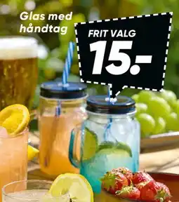 Bilka Glas med håndtag tilbud