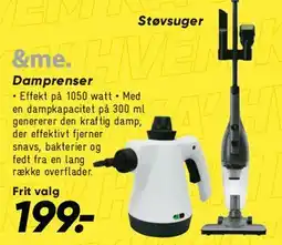 Bilka &me. Damp-/steamrenser / damprenser tilbud