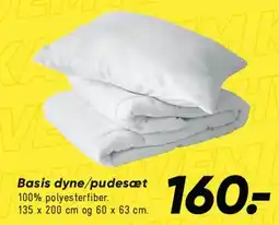 Bilka Basis dyne / pude tilbud