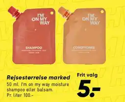 Bilka Rejsestørrelse (shampoo / balsam) tilbud