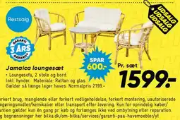 Bilka Jamaica loungesæt tilbud