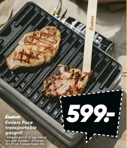 Bilka Enders Pace transportable gasgrill tilbud