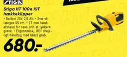 Bilka Stiga HT 100e KIT hækkeklipper tilbud