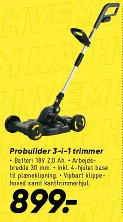 Bilka Probuilder 3-i-1 trimmer tilbud