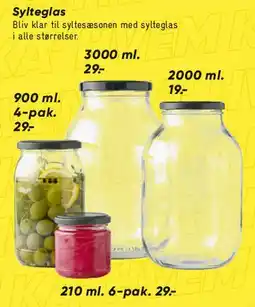 Bilka Sylteglas tilbud