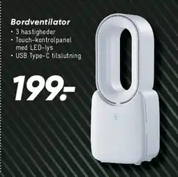 Bilka Bordventilator (bladløs) tilbud