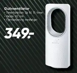 Bilka Gulvventilator (bladløs/tårn) tilbud