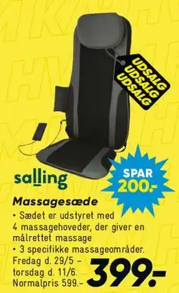 Bilka Massagesæde tilbud