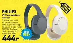Bilka Philips trådløse over-ear høretelefoner tilbud