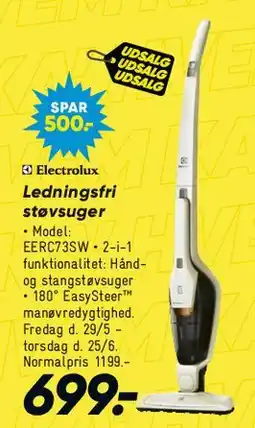 Bilka Ledningsfri støvsuger tilbud