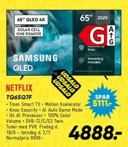 Bilka Samsung 65 QLED 4K tilbud