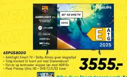 Bilka Philips 65 4K UHD TV (65PUS8000) tilbud