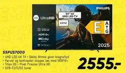Bilka Philips 55 UHD LED TV (55PUS7000) tilbud