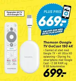 Bilka Thomson Google TV GoCast 150 4K tilbud