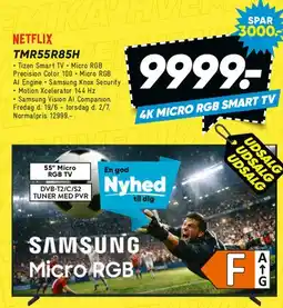Bilka Samsung Micro RGB TVs (65 & 55) tilbud